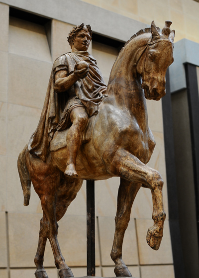 Napoléon à cheval. Antoine Barye