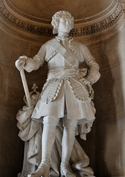 Louis XV. Jean Pierre Cortot.
