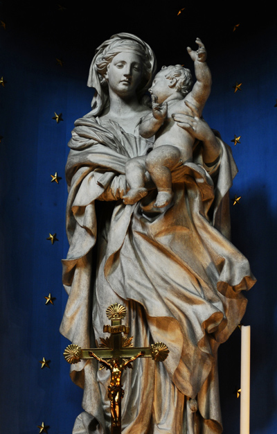 La Vierge et l'Enfant. Gilles Guérin.