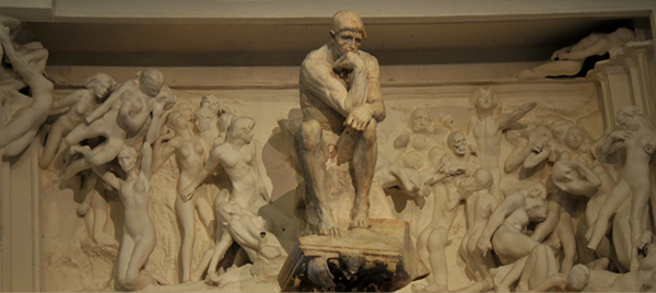 Porte de l'Enfer. Auguste Rodin.