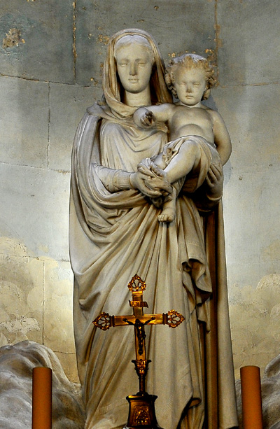 La Vierge et l'Enfant. Charles Emile Seurre.