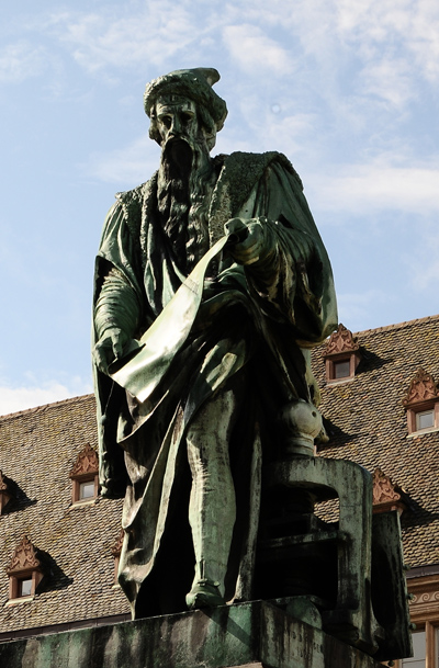 Gutenberg. David d'Angers.