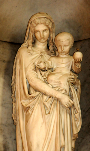 La Vierge au pressentiment. Jean Baptiste De Bay.