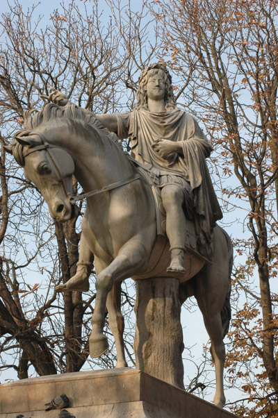 Statue équestre de Louis XIII. Louis Dupaty