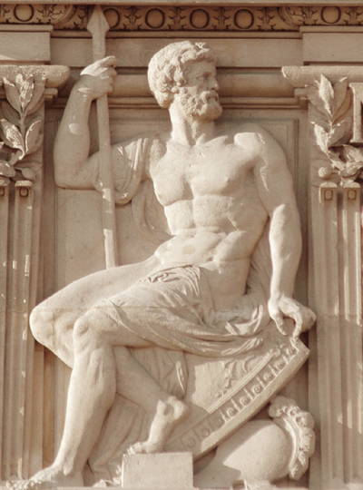 Bas-relief. Louvre. Jules Franceschi.