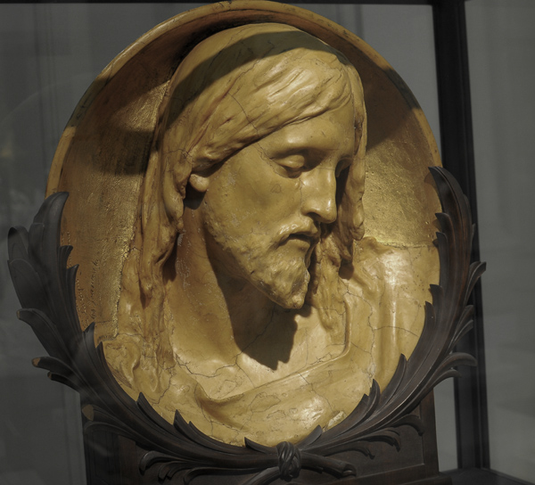 Tête de Christ. Jules Franceschi.