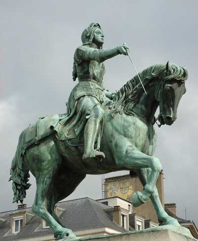Jeanne d'Arc. Edme Etienne François Gois