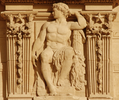 Bas-relief. Palais du Louvre. Henri Maniglier.