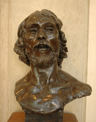 Buste de Saint Jean Baptiste. Auguste Rodin.