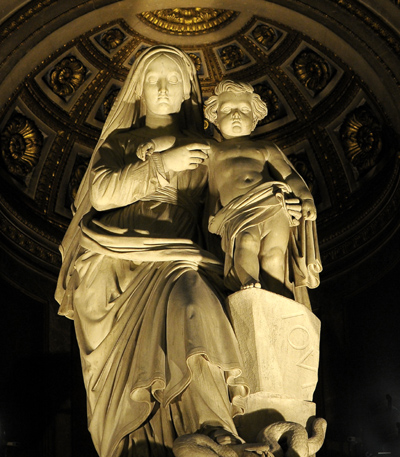 La Vierge et l'Enfant. Bernard Gabriel Seurre, aîné